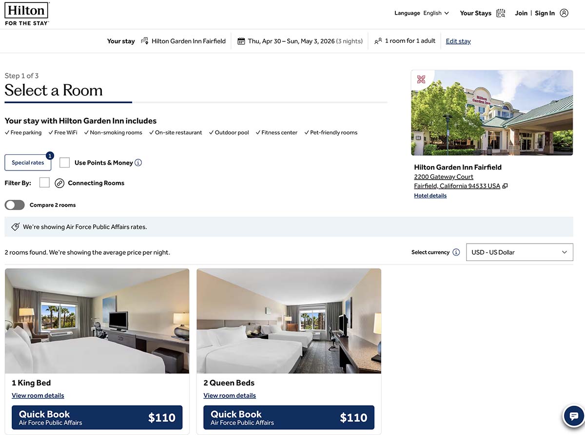 Hotel Reservation Screen 4