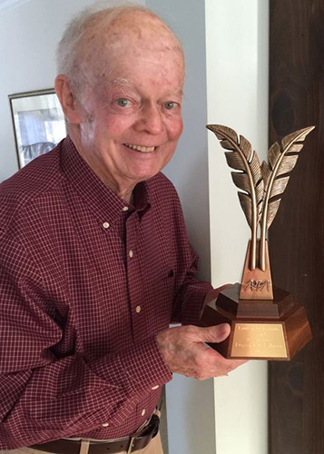 Dave Shea with Lyman Award