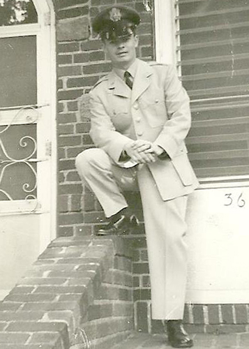 Dave Shea young officer