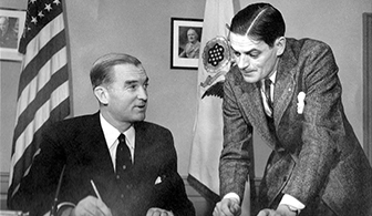 Stuart Symington and Stephen Leo