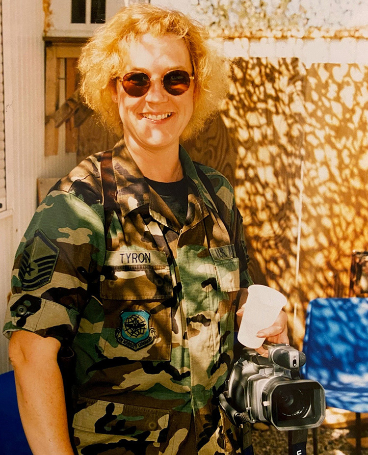 Renée in Bosnia