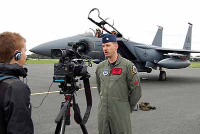 NATO Interview - Lakenheath Crews in Estonia